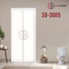 Aluminium Slide & Swing Toilet Door SD-3005