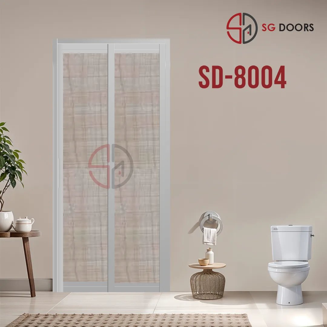 Aluminium Slide & Swing Toilet Door SD-8004