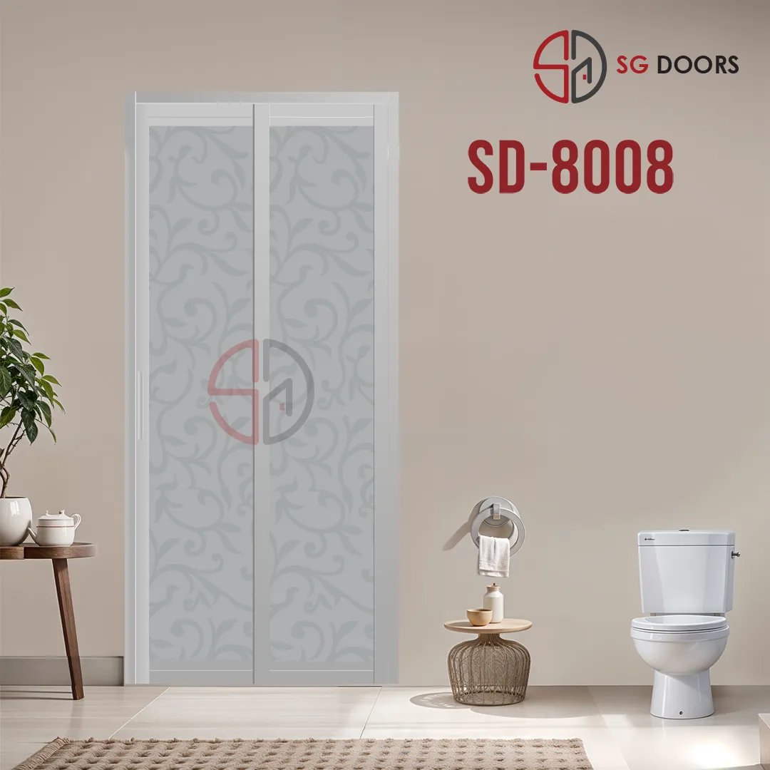 Aluminium Slide & Swing Toilet Door SD-8008