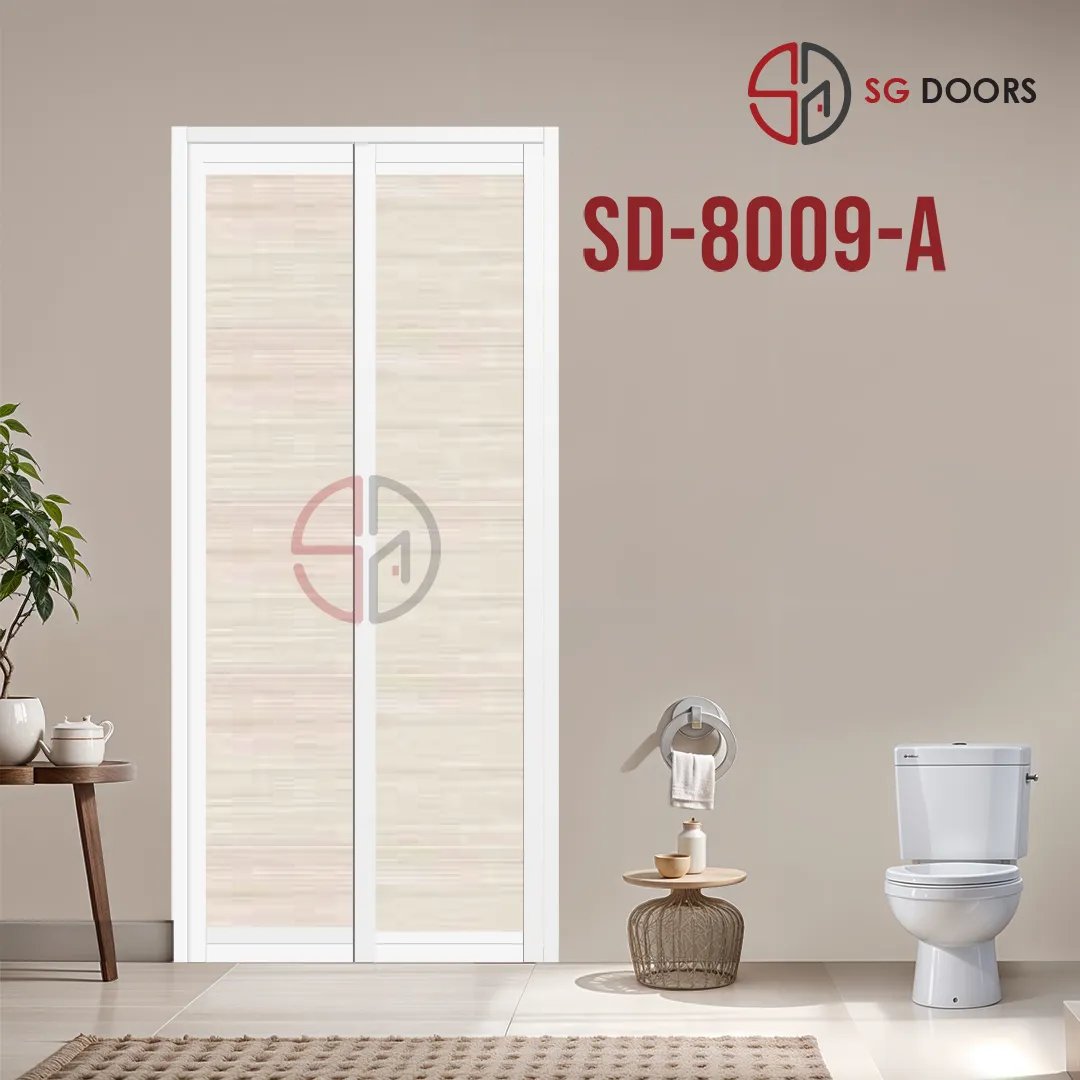 Aluminium Slide & Swing Toilet Door SD-8009-A