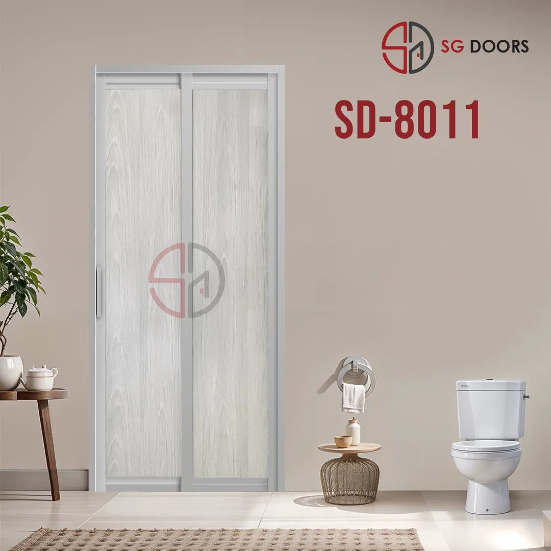 Aluminium Slide & Swing Toilet Door SD-8011