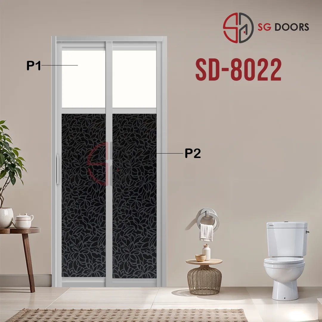 Aluminium Slide & Swing Toilet Door SD-8022 Aluminium Slide & Swing Toilet Door SD-8019Aluminium Slide & Swing Toilet Door SD-8019