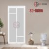 Aluminium Slide & Swing Toilet Door SD-8086