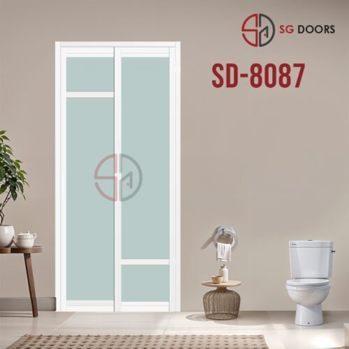 Aluminium Slide & Swing Toilet Door SD-8087