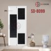 Aluminium Slide & Swing Toilet Door SD-8099