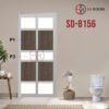 Aluminium Slide & Swing Toilet Door SD-8156