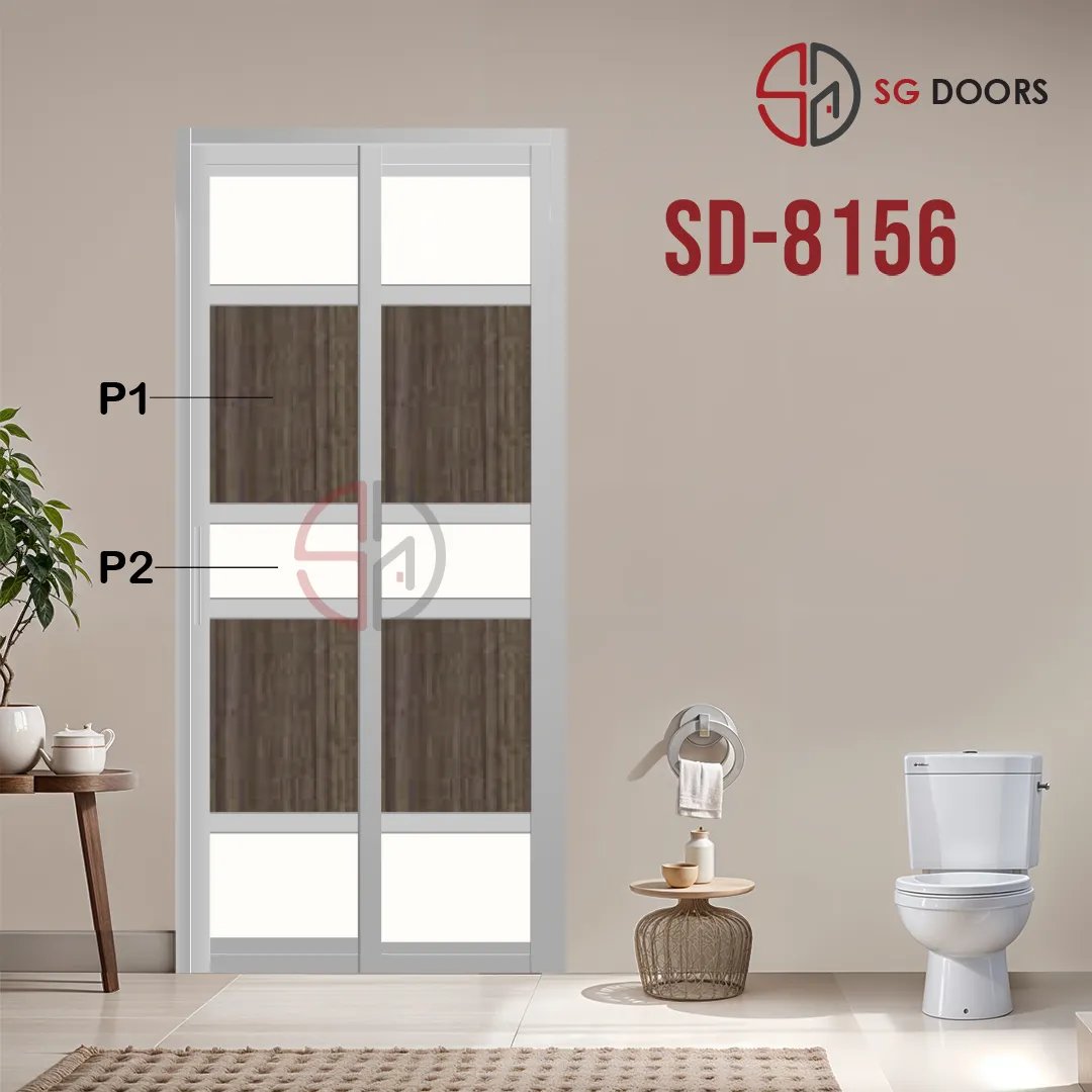 Aluminium Slide & Swing Toilet Door SD-8156 Aluminium Slide & Swing Toilet Door SD-8156