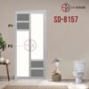 Aluminium Slide & Swing Toilet Door SD-8157