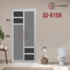 Aluminium Slide & Swing Toilet Door SD-8159