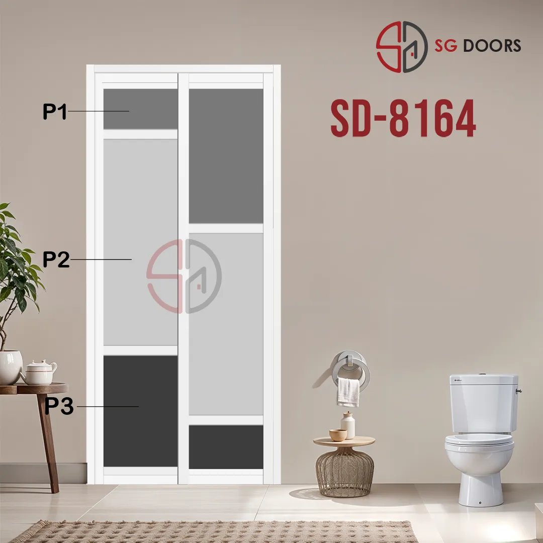 Aluminium Slide & Swing Toilet Door SD-8161 Aluminium Slide & Swing Toilet Door SD-8161
