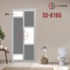 Aluminium Slide & Swing Toilet Door SD-8165