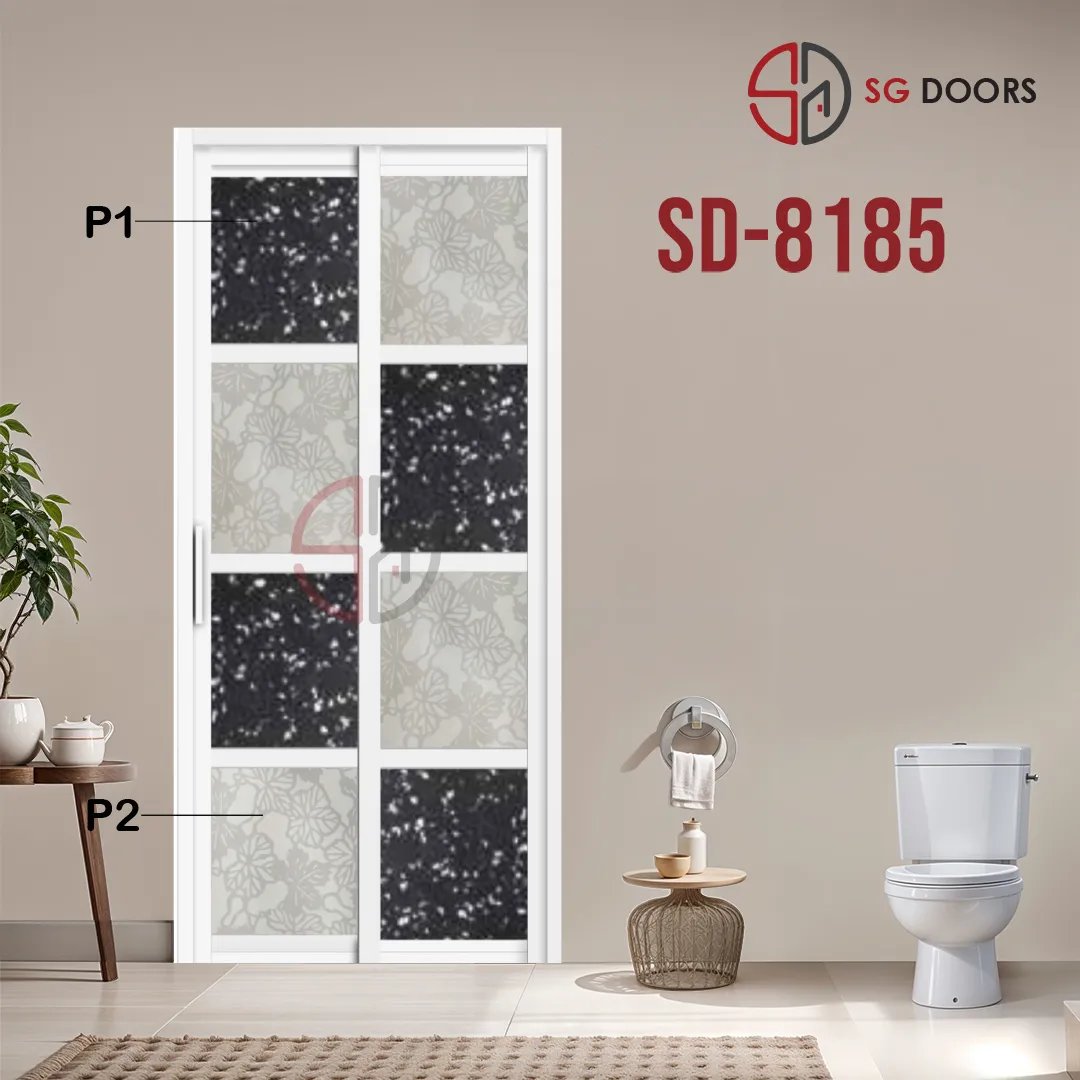 Aluminium Slide & Swing Toilet Door SD-8185 Aluminium Slide & Swing Toilet Door SD-8185