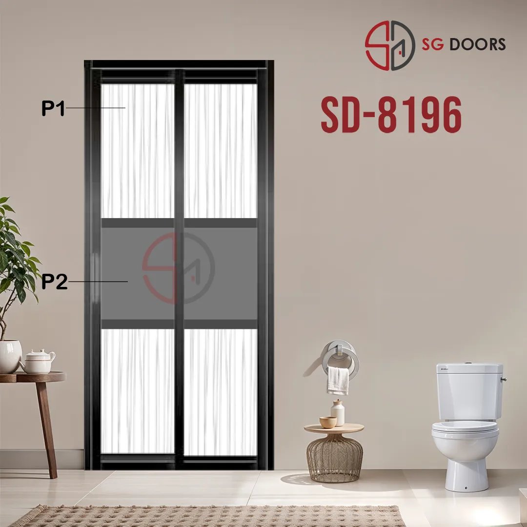 Aluminium Slide & Swing Toilet Door SD-8196 Aluminium Slide & Swing Toilet Door SD-8196