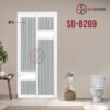 Aluminium Slide & Swing Toilet Door SD-8209