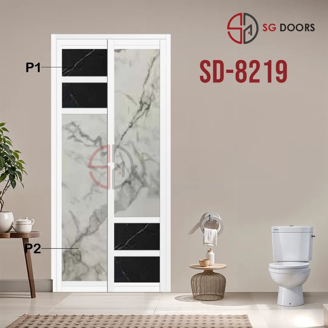 Aluminium Slide & Swing Toilet Door SD-8219 Aluminium Slide & Swing Toilet Door SD-8219