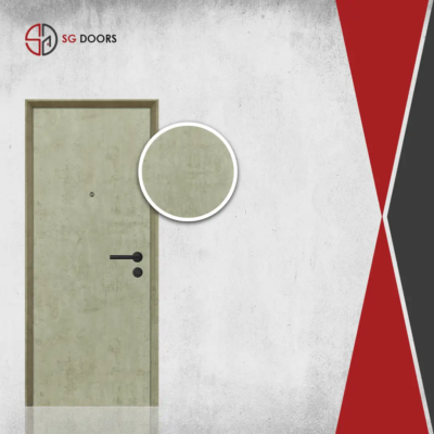 Single Tone Full Solid Laminate Main Door SGDMD-006