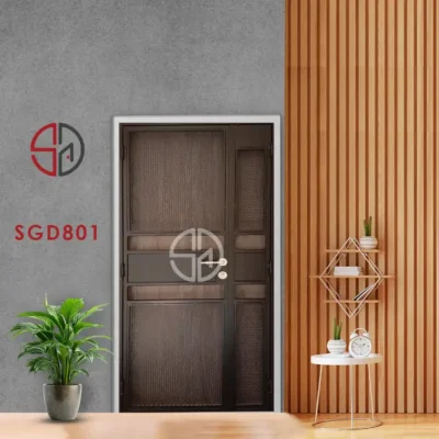 Mild Steel Mesh Gate SGD801