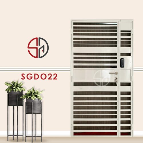 Modern Mild Steel Gate SGD022