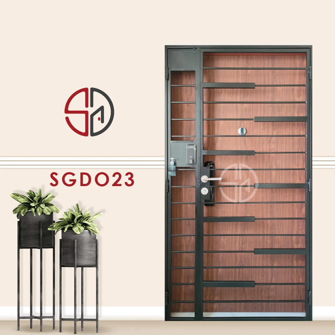 Modern Mild Steel Gate SGD023