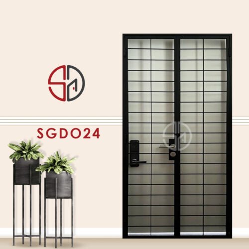 Modern Mild Steel Gate SGD024