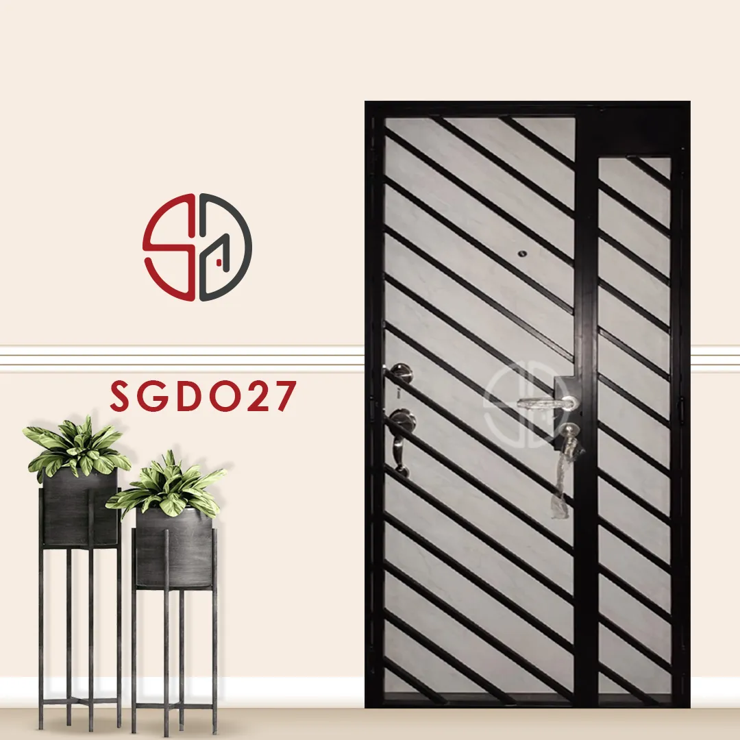 Modern Mild Steel Gate SGD027