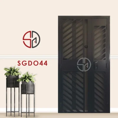 Modern Mild Steel Gate SGD044