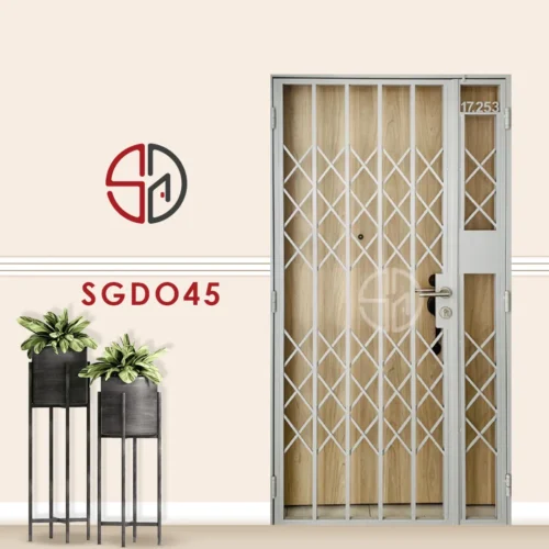 Modern Mild Steel Gate SGD045