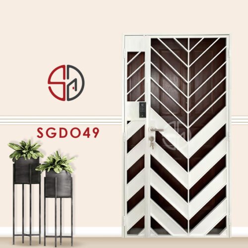 Modern Mild Steel Gate SGD049