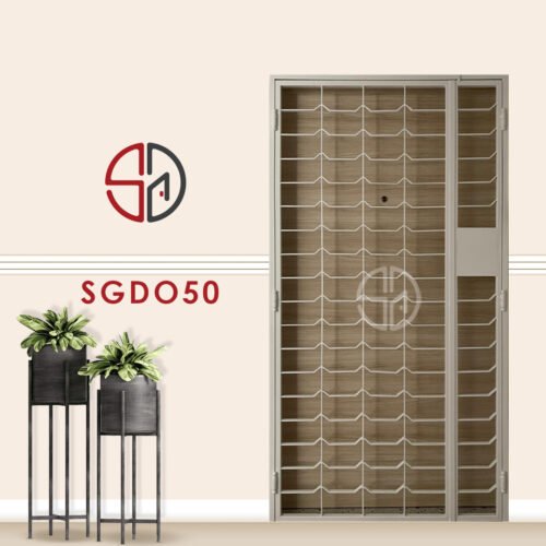 Modern Mild Steel Gate SGD050