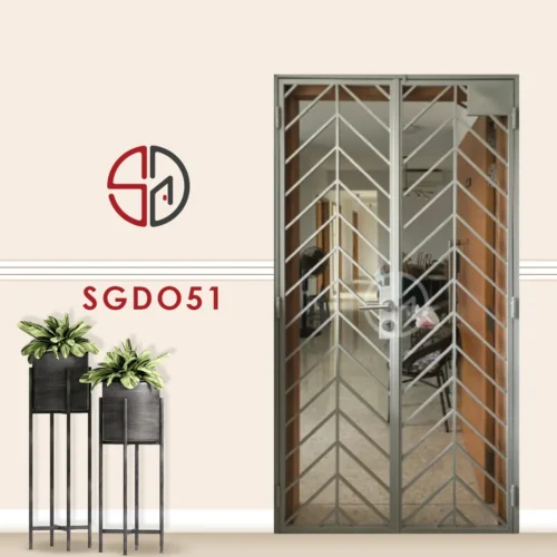 Modern Mild Steel Gate SGD051