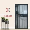 Modern Mild Steel Gate SGD055