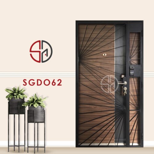 Modern Mild Steel Gate SGD062