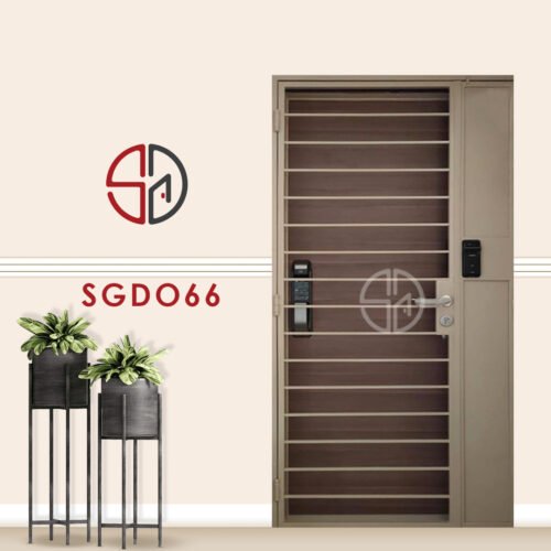 Modern Mild Steel Gate SGD066