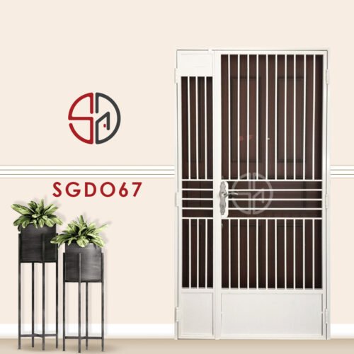 Modern Mild Steel Gate SGD067