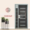 Modern Mild Steel Gate SGD069