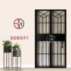 Modern Mild Steel Gate SGD071