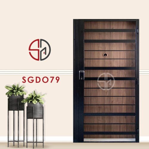 Modern Mild Steel Gate SGD079