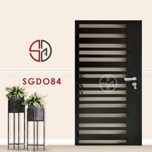 Modern Mild Steel Gate SGD084