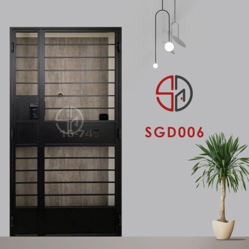 Simple Mild Steel Gate SGD006