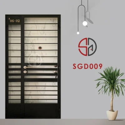Simple Mild Steel Gate SGD009