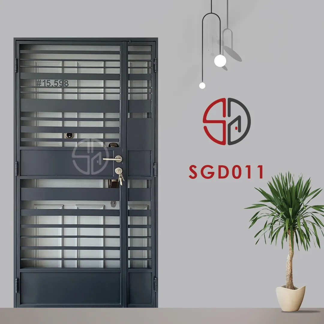 Simple Mild Steel Gate SGD011