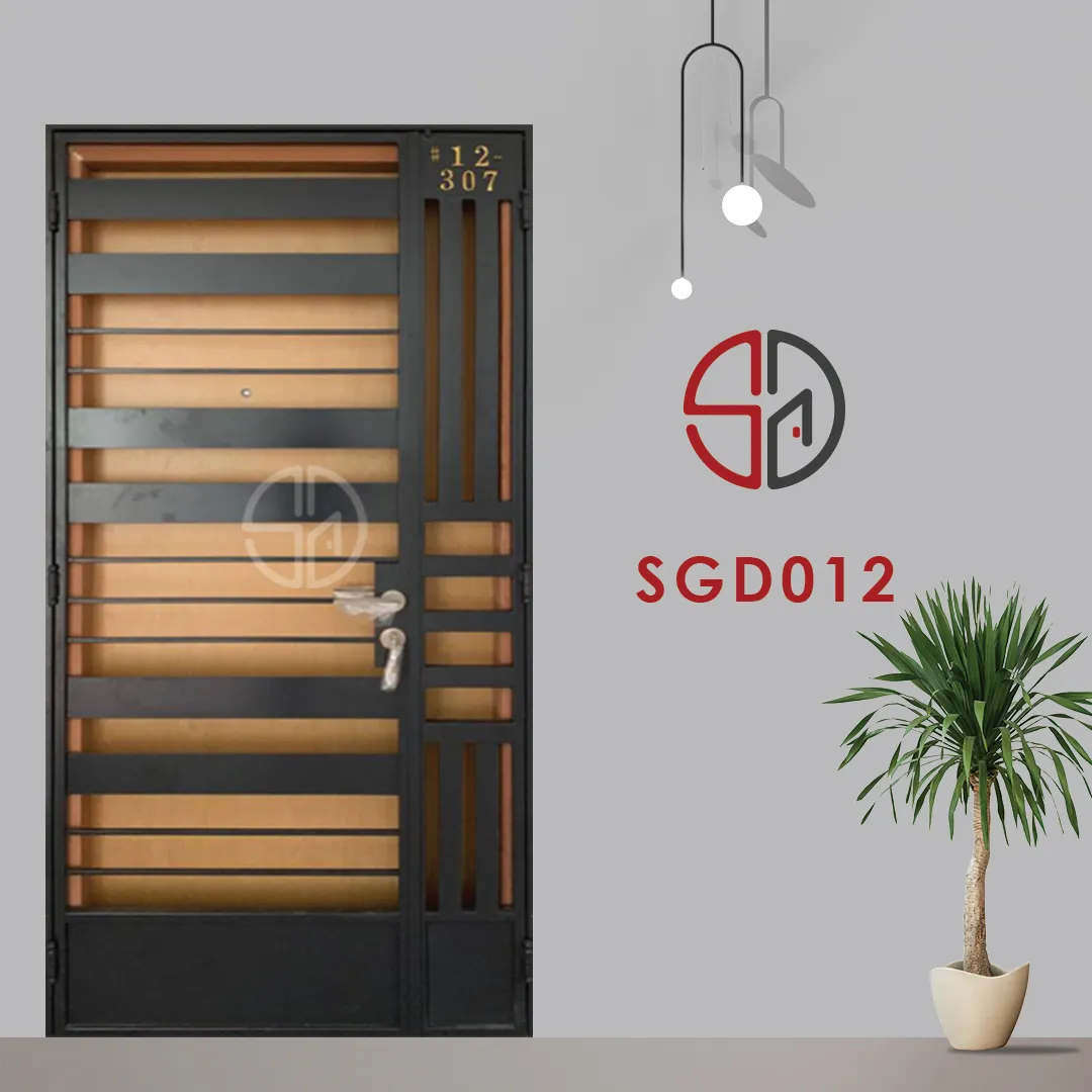 Simple Mild Steel Gate SGD012