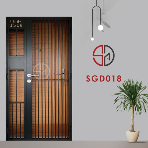 Simple Mild Steel Gate SGD018