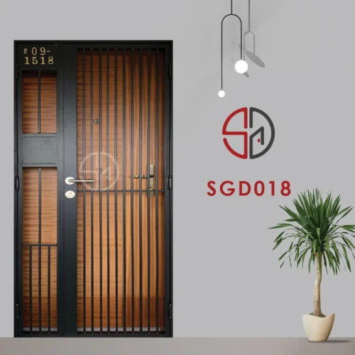 Simple Mild Steel Gate SGD018