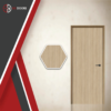 Single-Tone-Laminate-Bedroom-Door-CS-6640-W-Almond-Tulipwood