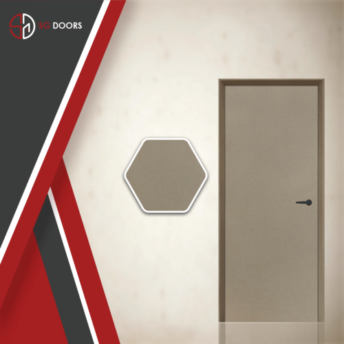 Single-Tone-Laminate-Bedroom-Door-SC-6687-P-Beige-Buckram