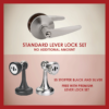 Standard lever lock set