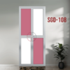 Aluminium Bi-fold Toilet Door-SGD-108