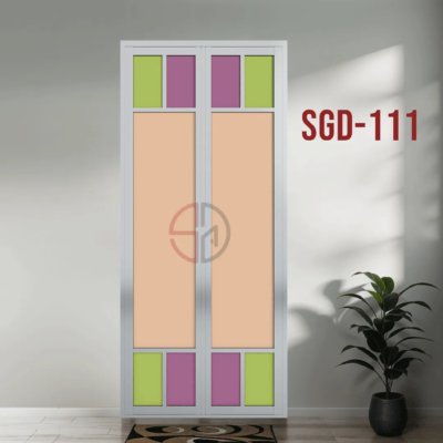 Aluminium Bi-fold Toilet Door-SGD-111