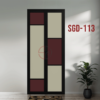 Aluminium Bi-fold Toilet Door-SGD-113